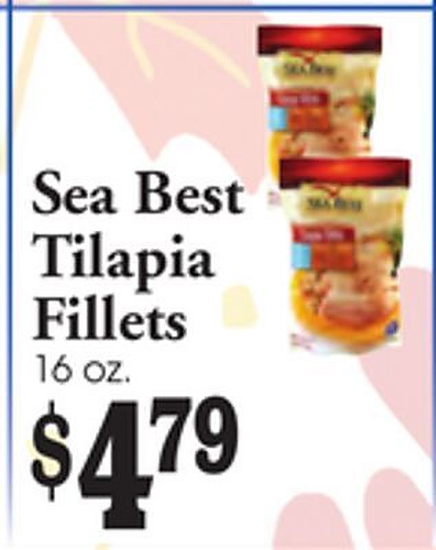 Sea Best Tilapia Fillets - Value Fresh Marketplace weekly ad deal