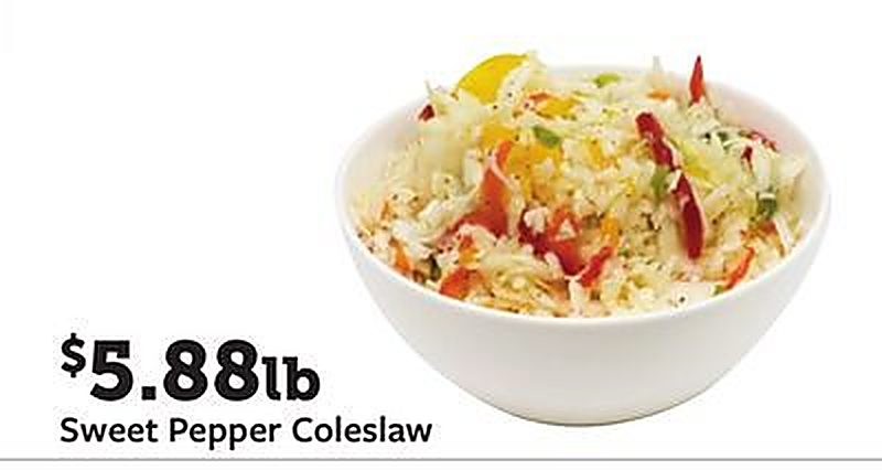 Sweet Pepper Coleslaw - Fareway Meat and Grocery weekly ad deal
