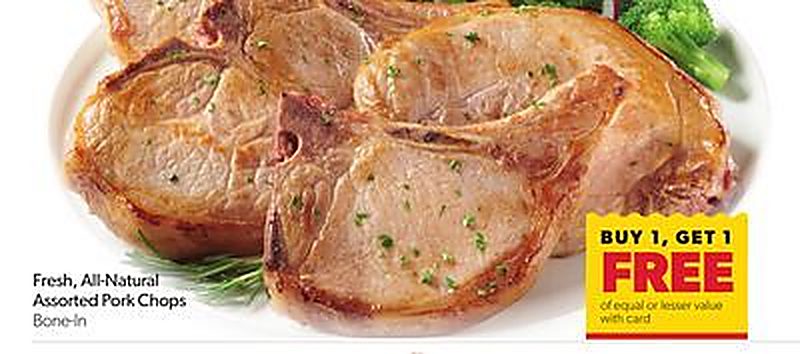 Fresh, All-Natural Assorted Pork Chops