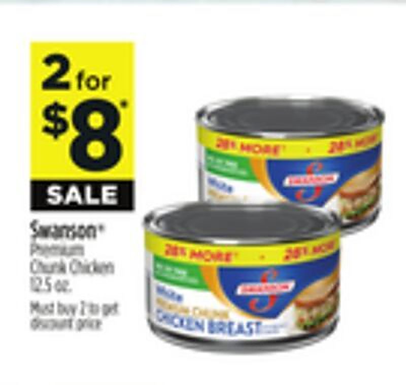 Swanson® Premium Chunk Chicken - Dollar General weekly ad deal
