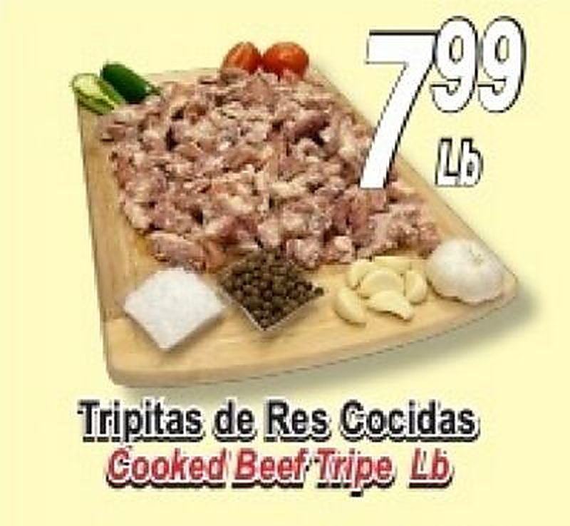 Cooked Beef Tripe - El Mezquite Market weekly ad deal