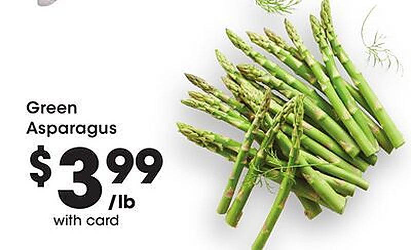 Green Asparagus - Dillons weekly ad deal