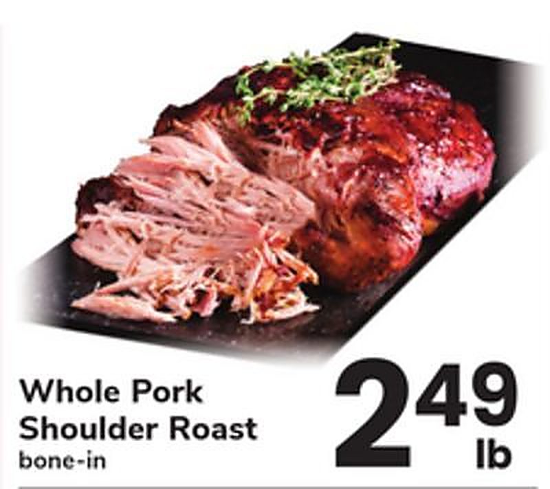 Whole Pork Shoulder Roast - Safeway weekly ad deal