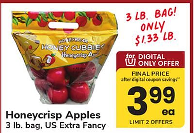 Honeycrisp Apples - Safeway weekly ad deal
