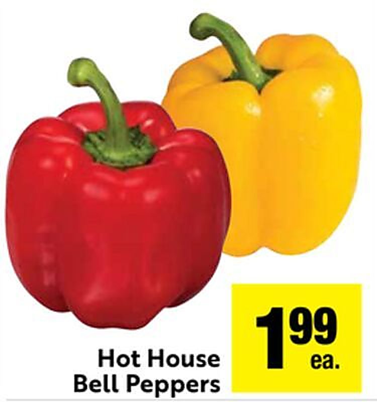 Hot House Bell Peppers - Save Mart weekly ad deal