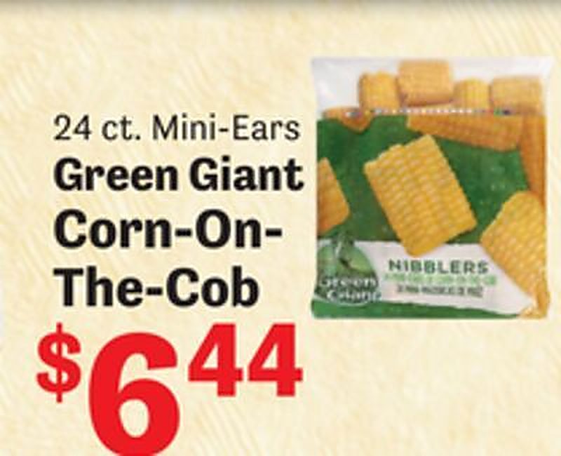 Green Giant Corn-On- The-Cob - Food Depot weekly ad deal