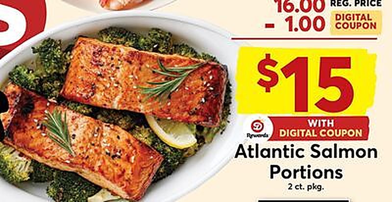 Atlantic Salmon Portions - Dierbergs weekly ad deal