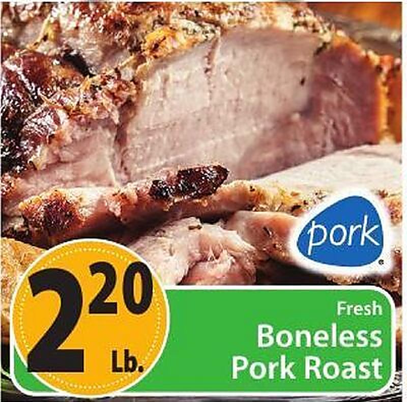 Fresh Boneless Pork Roast - West Side Marketplace weekly ad deal