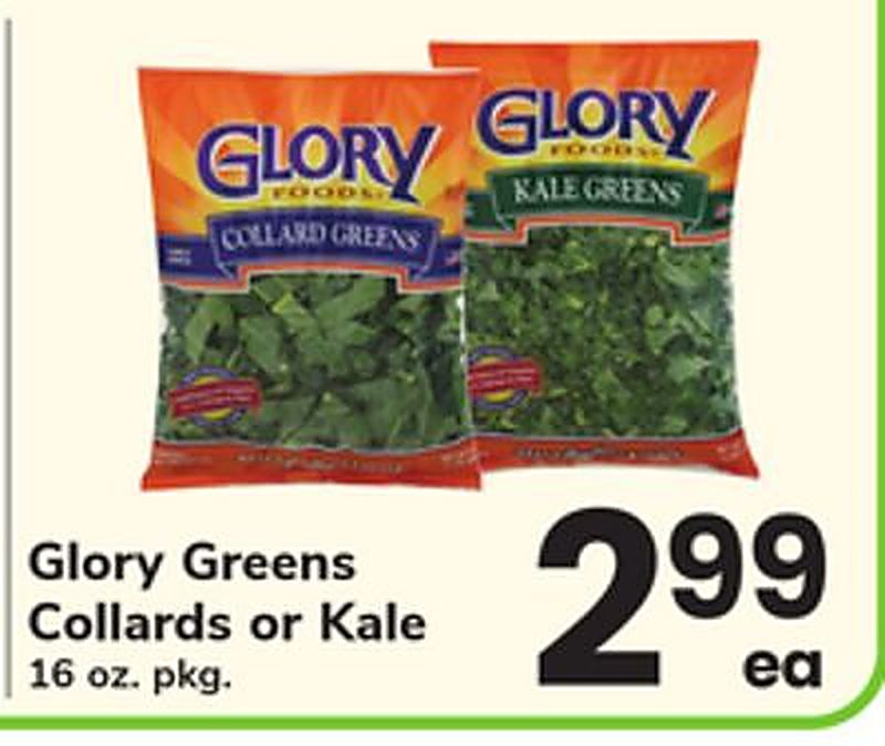 Glory Greens Collards or Kale - Acme Markets weekly ad deal