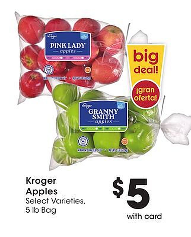 Kroger Apples - Smith's Food and Drug weekly ad deal
