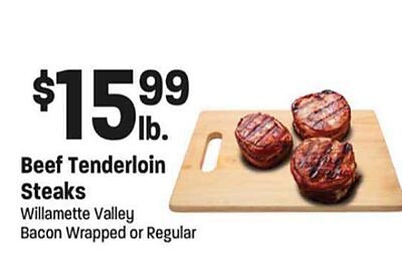 Beef Tenderloin Steaks - Lees Marketplace weekly ad deal