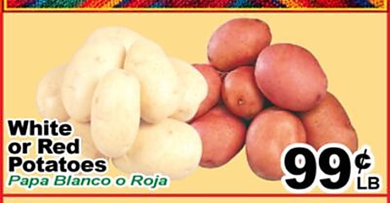White or Red Potatoes - Superior Grocers weekly ad deal