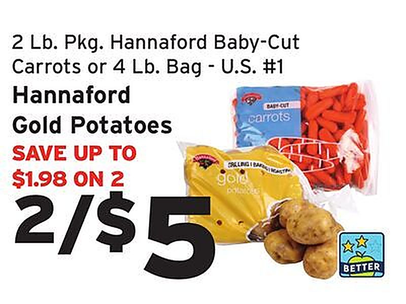 Hannaford Gold Potatoes - Hannaford weekly ad deal