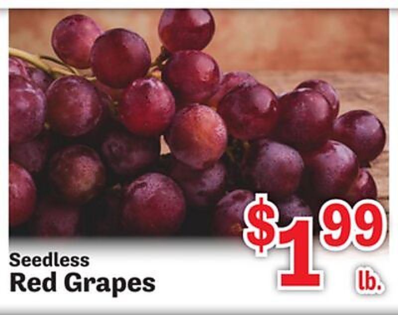 Red Grapes - Food Depot weekly ad deal