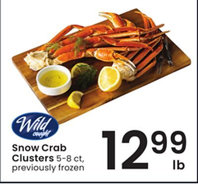Snow Crab Clusters - Albertsons weekly ad deal