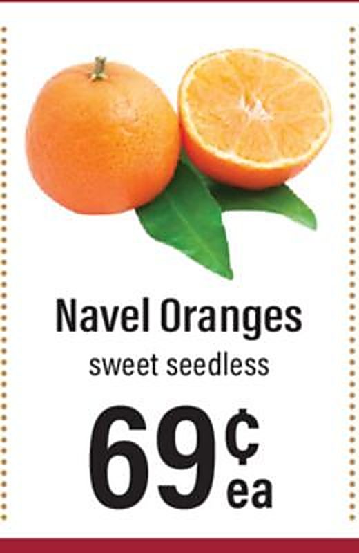 Navel Oranges - Lowes Foods weekly ad deal
