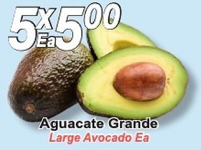 Large Avocado - El Mezquite Market weekly ad deal