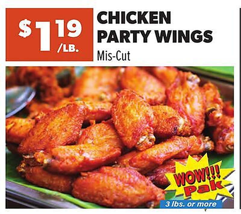 CHICKEN PARTY WINGS - Lowe's Market weekly ad deal