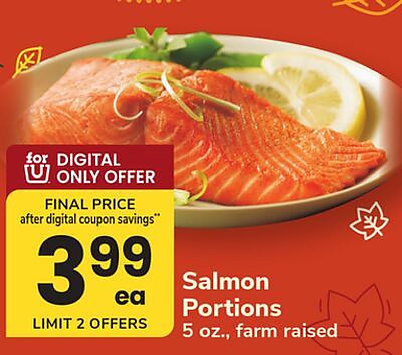 Salmon Portions - Acme Markets weekly ad deal