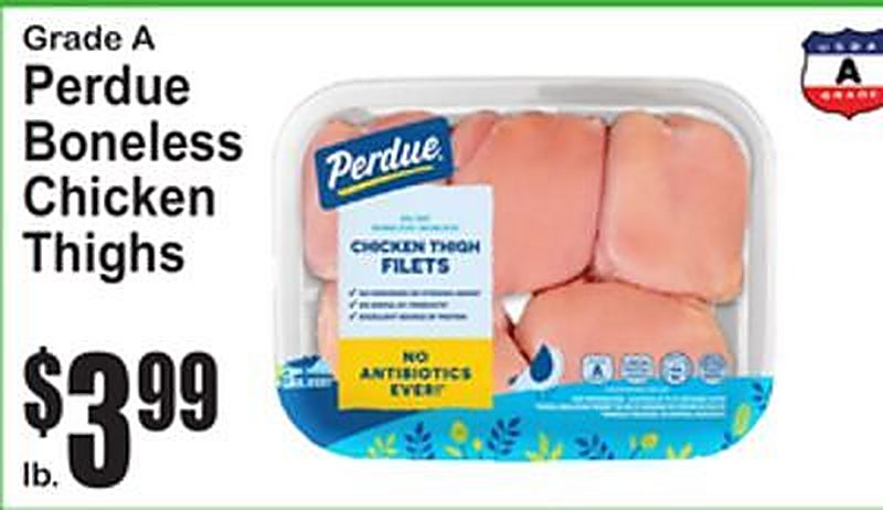 Perdue Boneless Chicken Thighs - Superfresh weekly ad deal