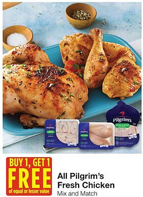 All Pilgrim's Fresh Chicken