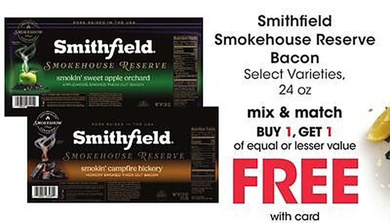 Smithfield Smokehouse Reserve Bacon