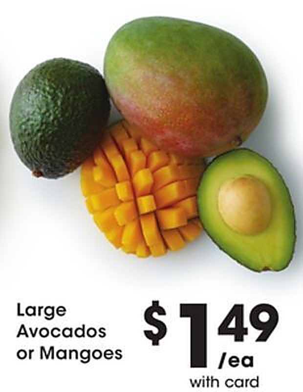 Large Avocados or Mangoes - Marianos weekly ad deal