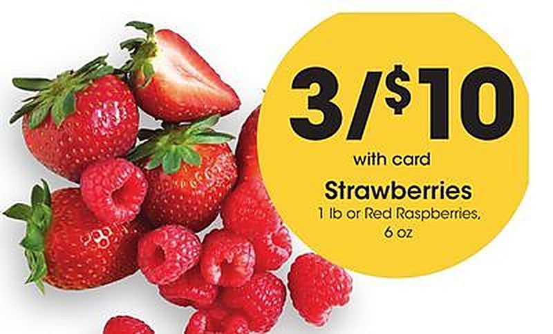 Strawberries - Dillons weekly ad deal