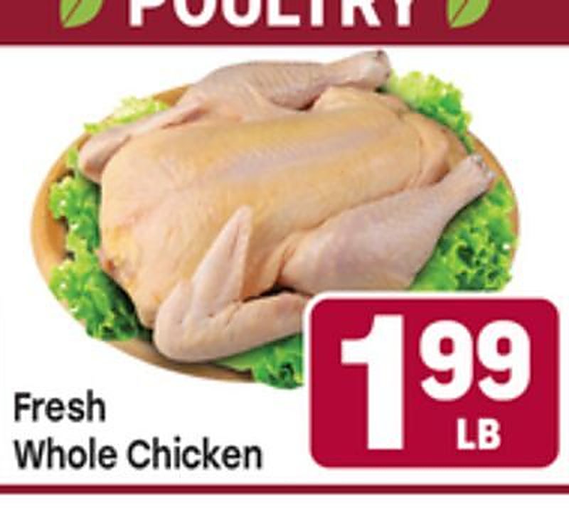 Fresh Whole Chicken - Tony's Fresh Market weekly ad deal