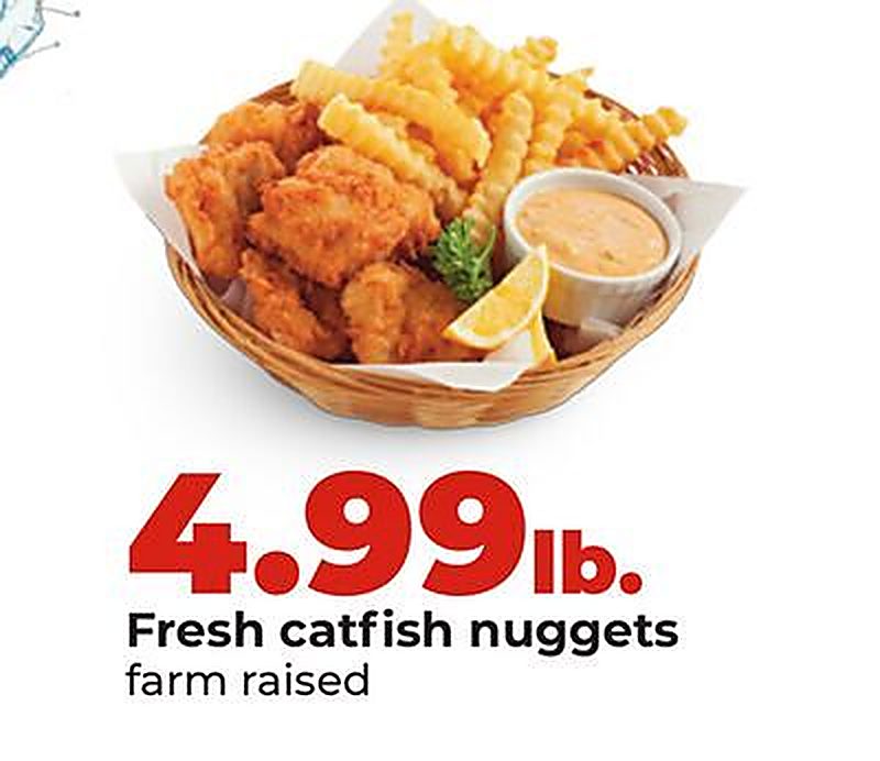 Fresh catfish nuggets - Hy Vee weekly ad deal