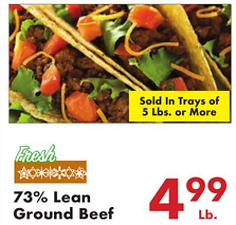 Fresh 73% Lean Ground Beef - Fairplay Foods weekly ad deal