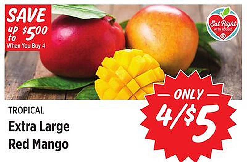 Extra Large Red Mango - Rouses Markets weekly ad deal