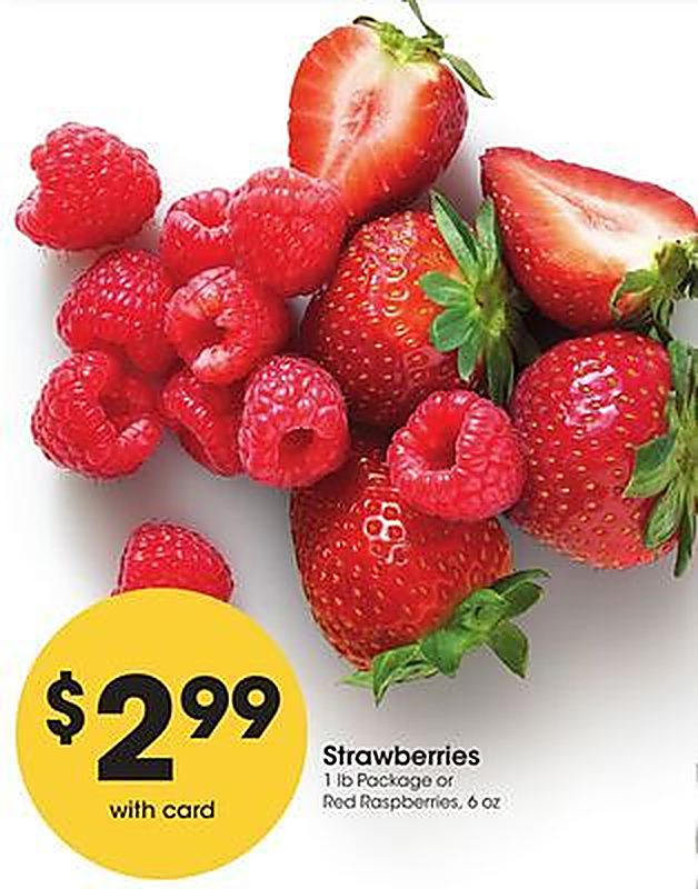 Strawberries - Dillons weekly ad deal