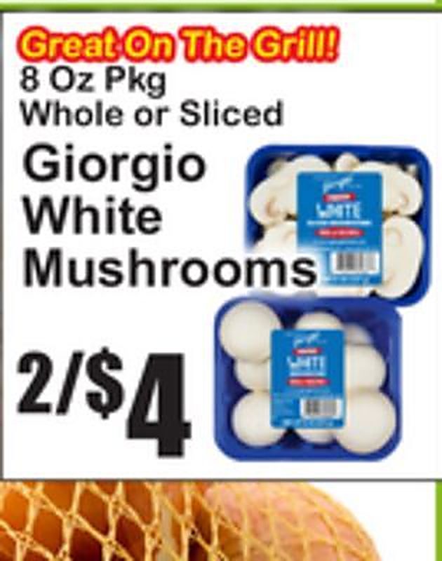 Giorgio White Mushrooms - Superfresh weekly ad deal
