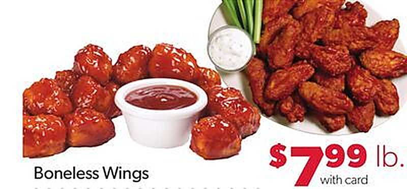 Boneless Wings - Family Fare weekly ad deal