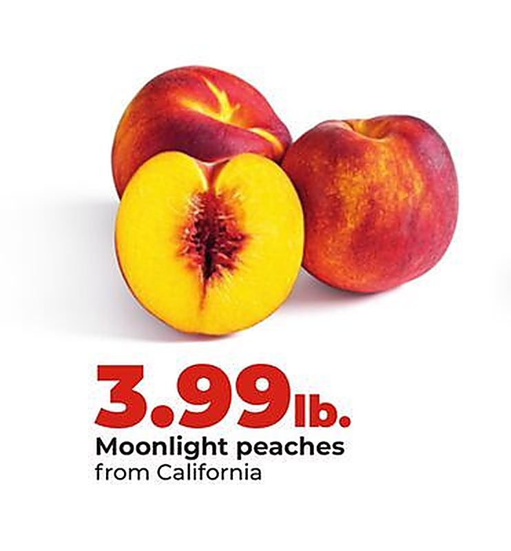Moonlight peaches - Hy Vee weekly ad deal