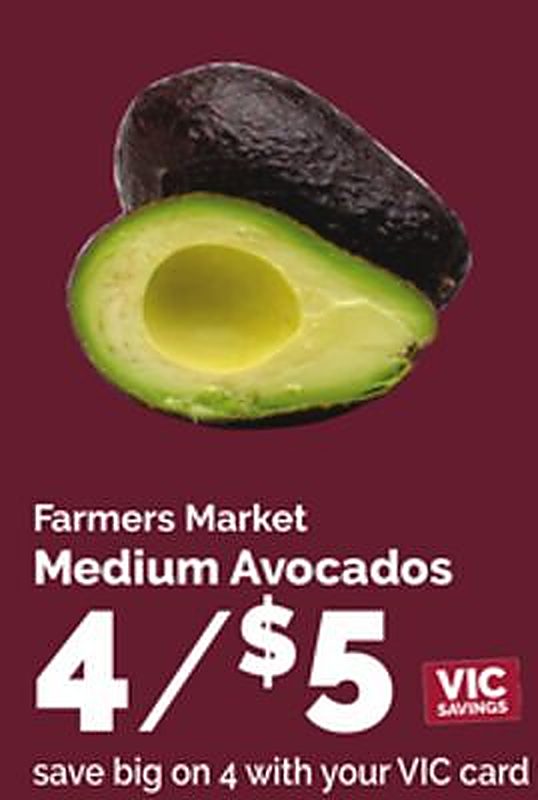 Farmers Market Medium Avocados - Harris Teeter weekly ad deal