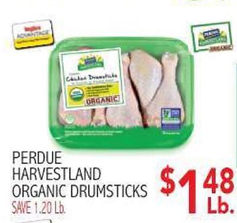 PERDUE HARVESTLAND ORGANIC DRUMSTICKS - Ingles Markets weekly ad deal