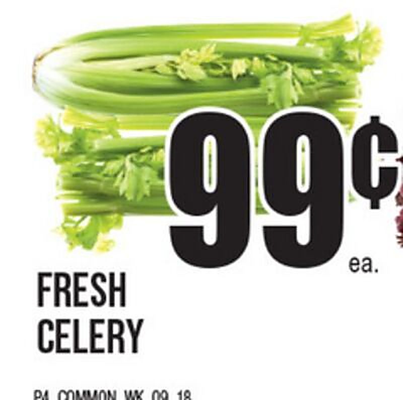 FRESH CELERY - Extra Supermarket weekly ad deal