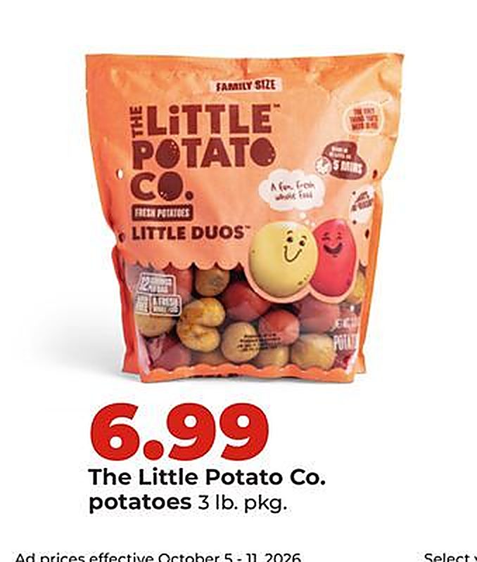 The Little Potato Co. potatoes - Hy Vee weekly ad deal