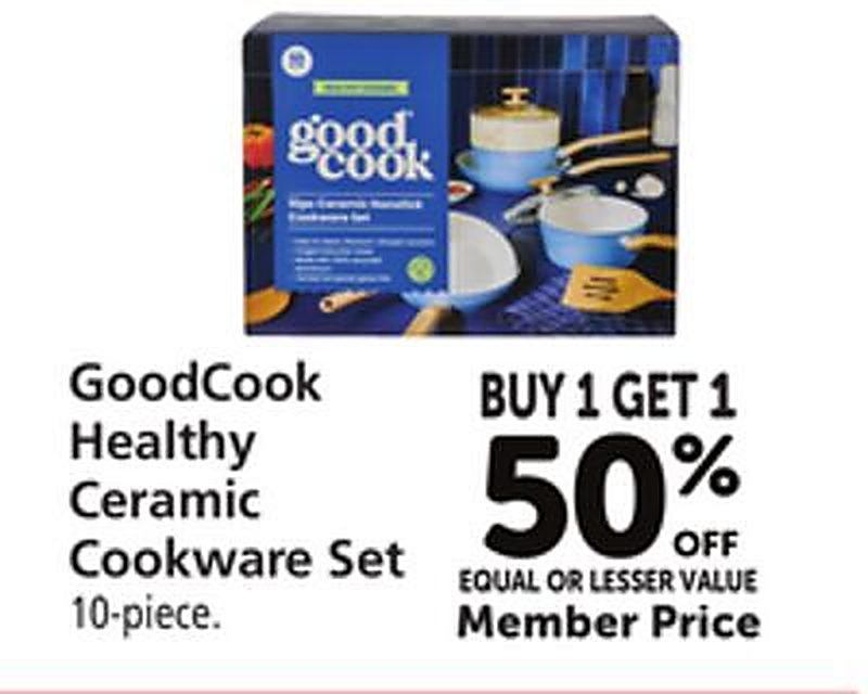 GoodCook Healthy Ceramic Cookware Set