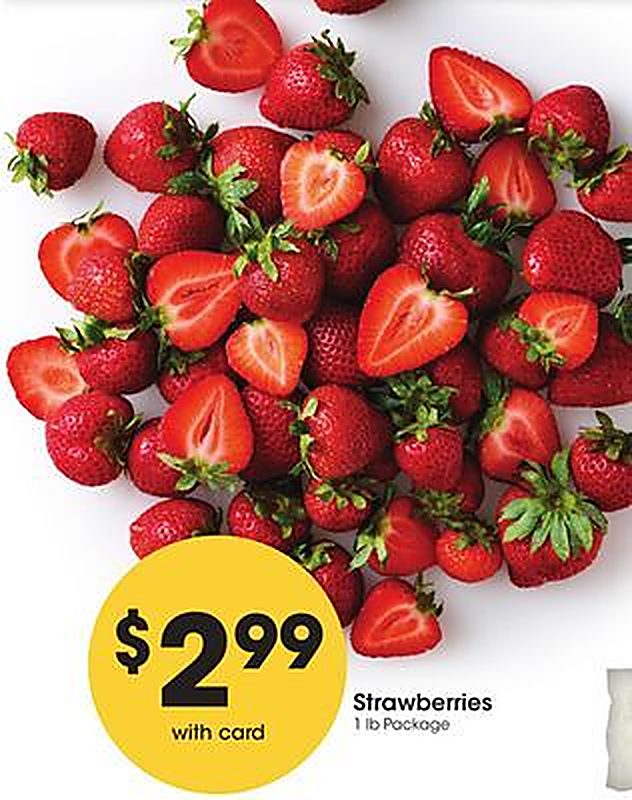 Strawberries - Ralphs weekly ad deal