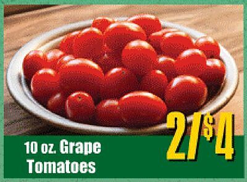 10 oz. Grape Tomatoes - Reams weekly ad deal