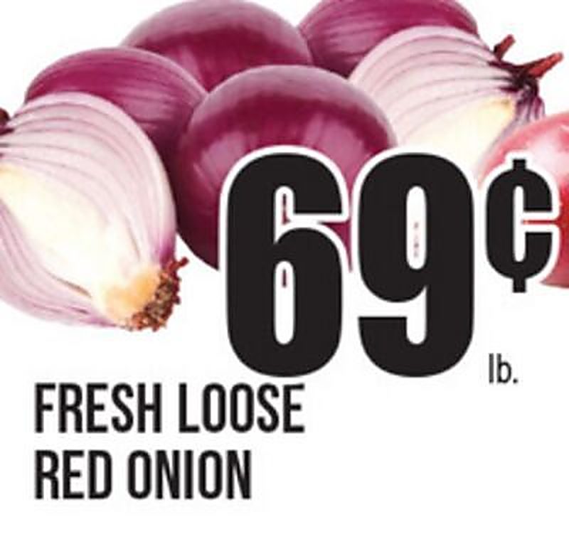 FRESH LOOSE RED ONION - Extra Supermarket weekly ad deal