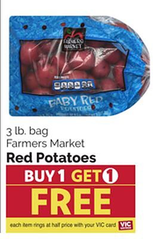 Farmers Market Red Potatoes