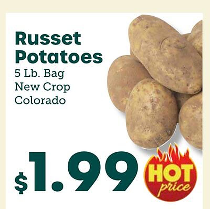 Russet Potatoes - Little Giant Farmers Market weekly ad deal