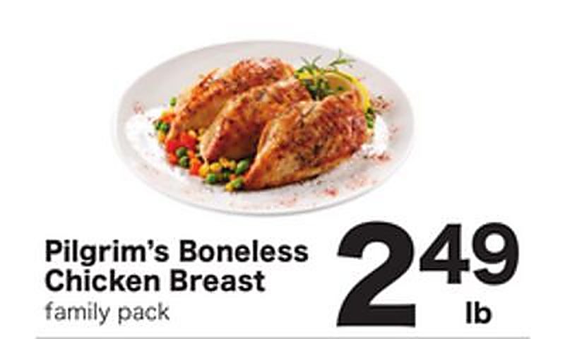 Pilgrim's Boneless Chicken Breast - Shoppers Food weekly ad deal