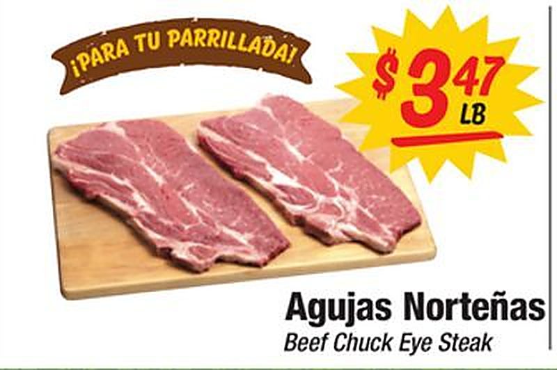 Beef Chuck Eye Steak - Mi Tienda weekly ad deal