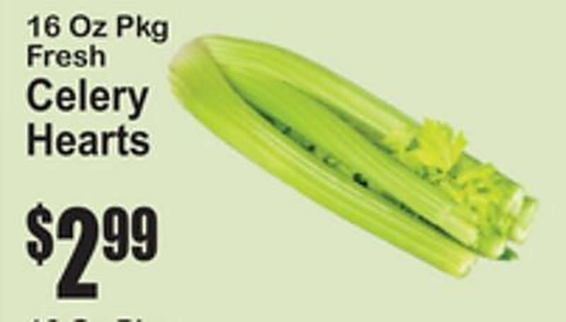 Fresh Celery Hearts - Superfresh weekly ad deal