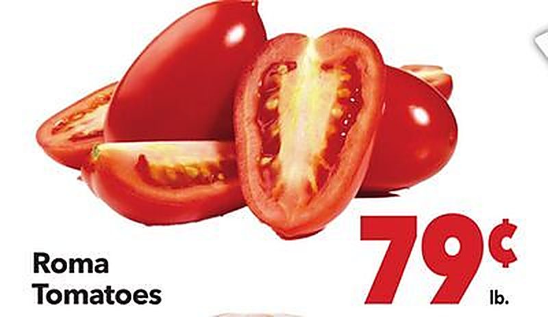 Roma Tomatoes - Vallarta Supermarkets weekly ad deal